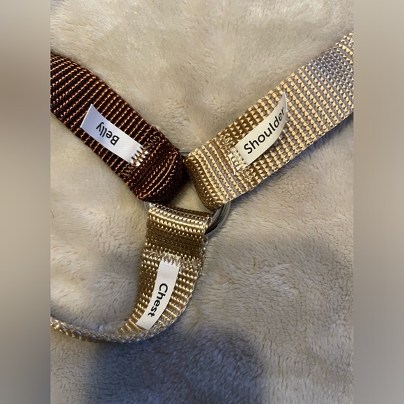 PET SAFE EASY WALK Dog/Puppy Harness No Pull Black/Brown Front Leash Design Sz M - Picture 3 of 4